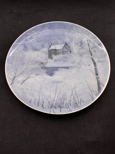 Royal Copenhagen unika væg platte år 1924 af Karl Sørensen