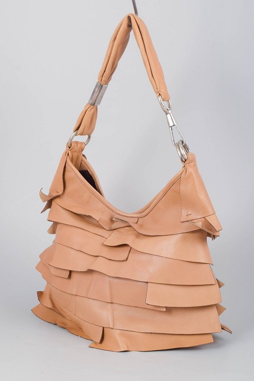 Yves Saint Laurent,  St. Tropez leather shoulder bag.