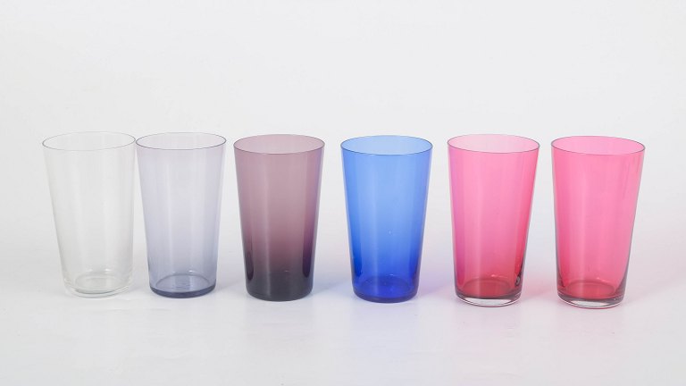 Monica Bratt for Reijmyre, set of six drinking glasses.