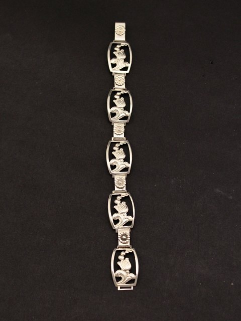 830 silver Danish art deco bracelet