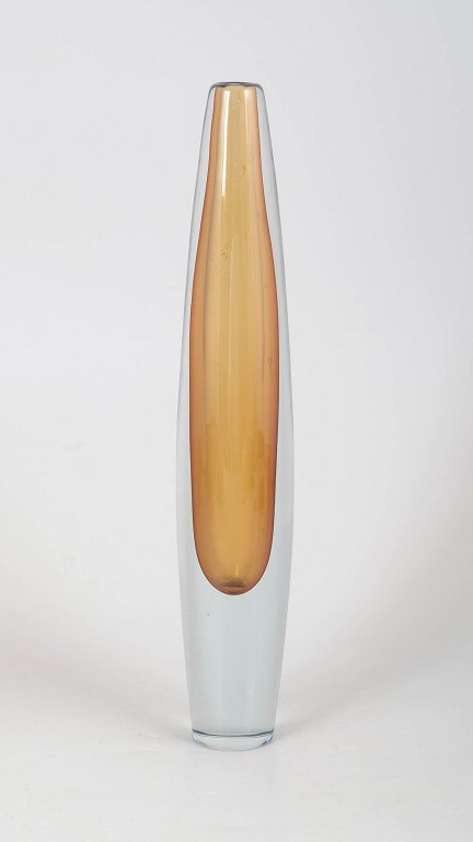 Vicke Lindstrand for Kosta Boda, art glass vase.