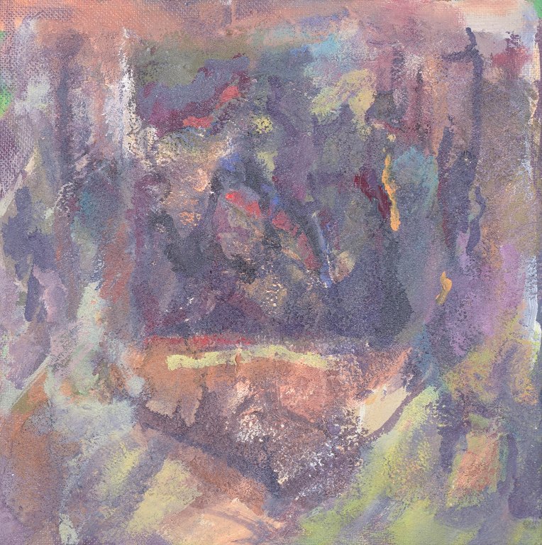 Danish artist, abstract painting.