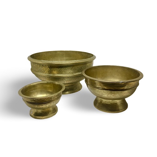 Javanese brass bowl