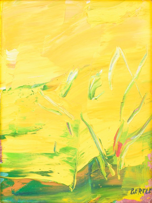 Lars Bertle, “Landskap Skåne”, Swedish modernist.
